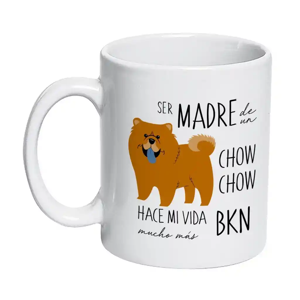 Tazon Ceramico Chow Chow