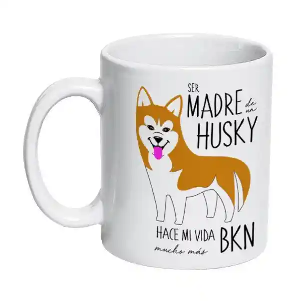 Tazon Ceramico Husky Cafe