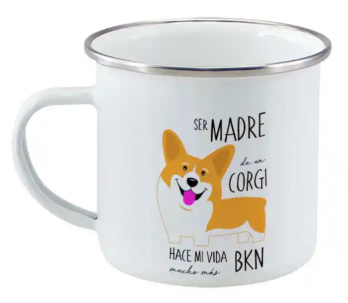 Tazon Enlozado Corgi