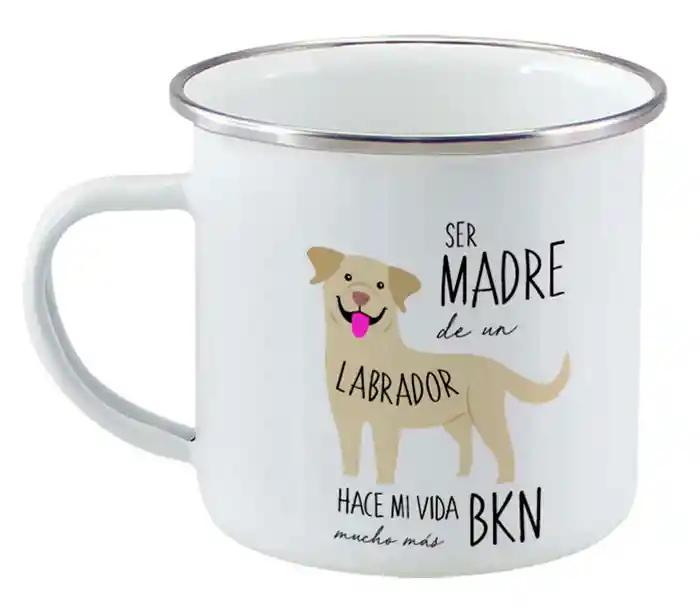 Tazon Enlozado Labrador Retriever Cafe
