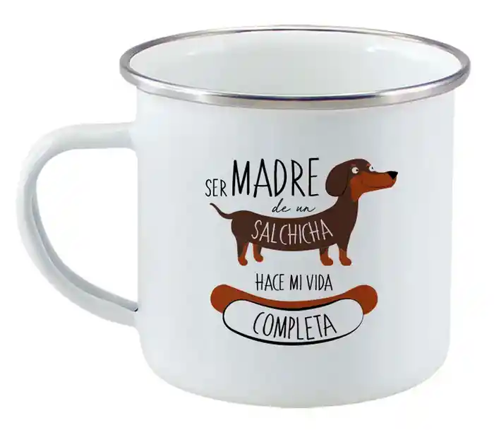 Tazon Enlozado Salchicha Cafe