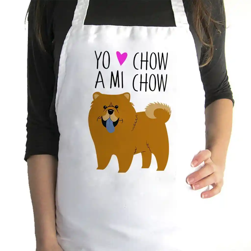 Delantal De Cocina Chow Chow