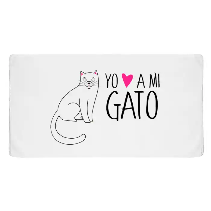 Toallas Gato Blanco