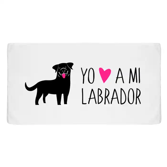 Toallas Labrador Retriever Negro