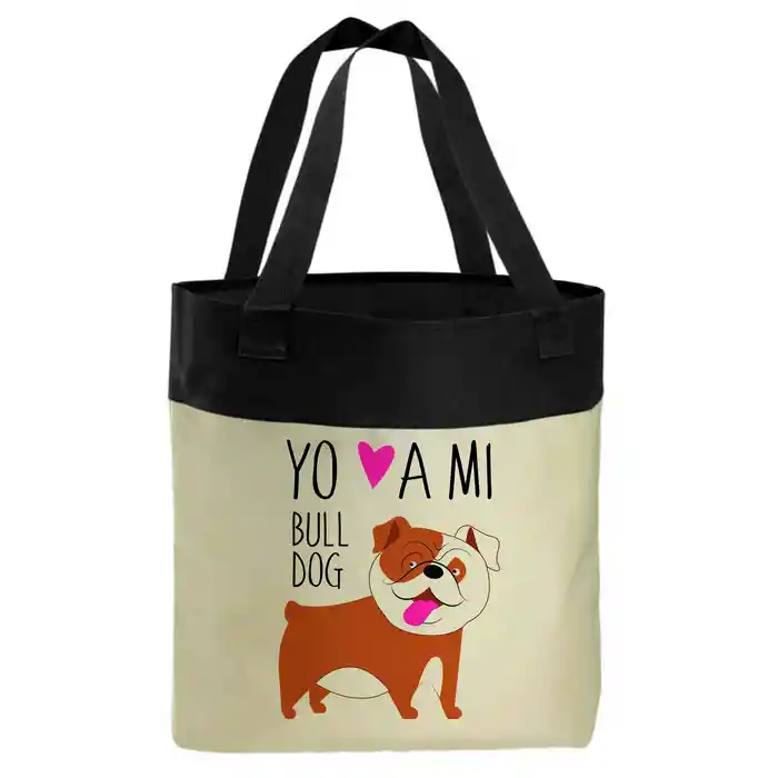 Bolso Bull Dog Ingles