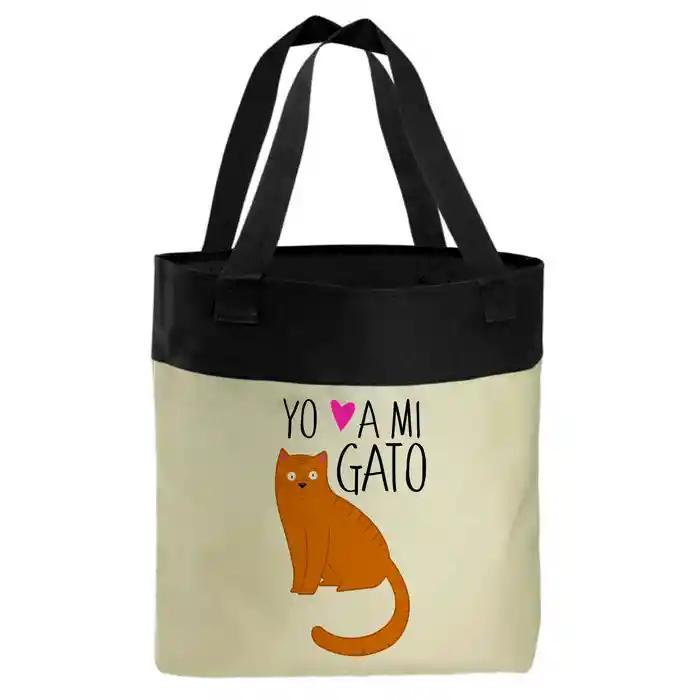 Bolso Gato Naranjo