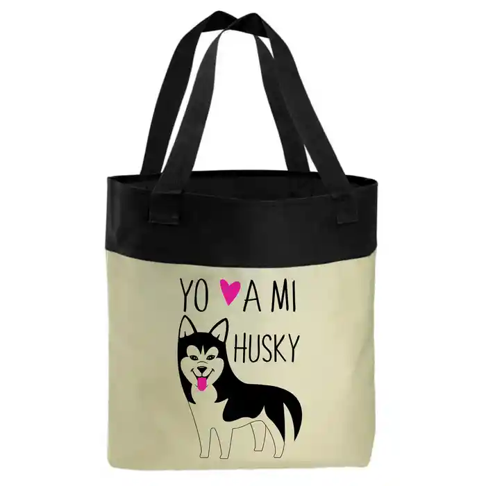 Bolso Husky Negro