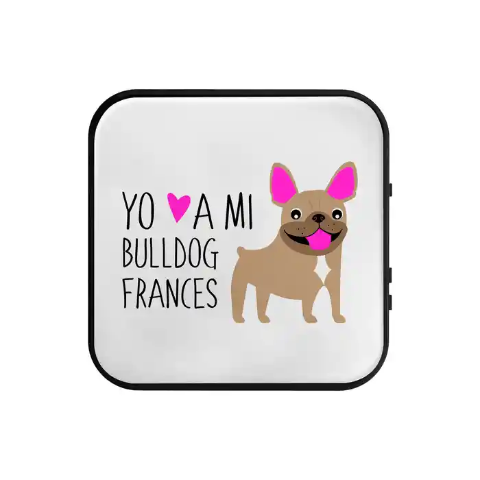 Parlante Bluetooth Bull Dog Frances Cafe