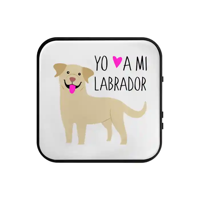 Parlante Bluetooth Labrador Retriever Cafe