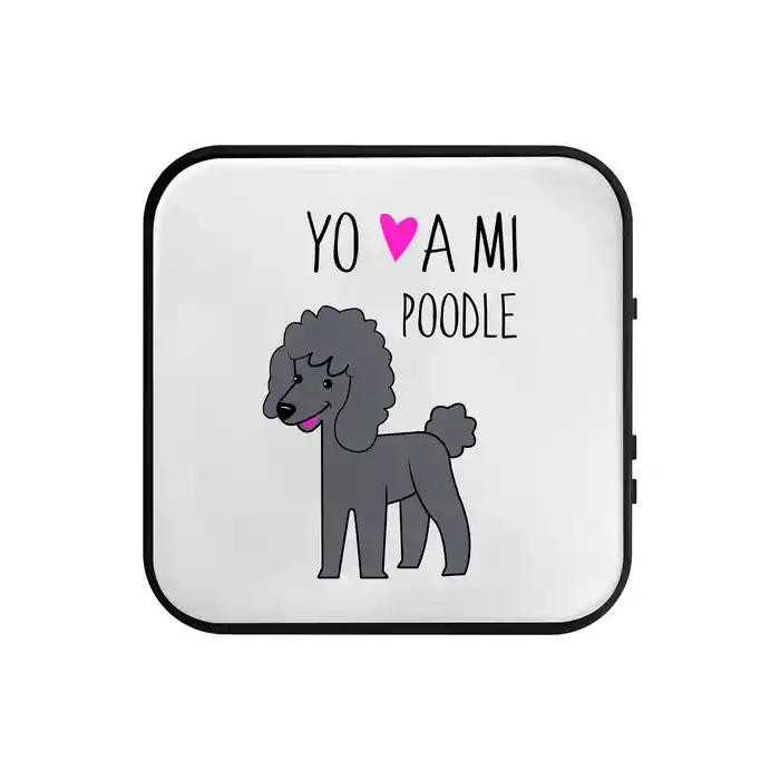 Parlante Bluetooth Poodle Negro