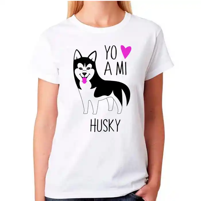 Polera Sport Husky Negro