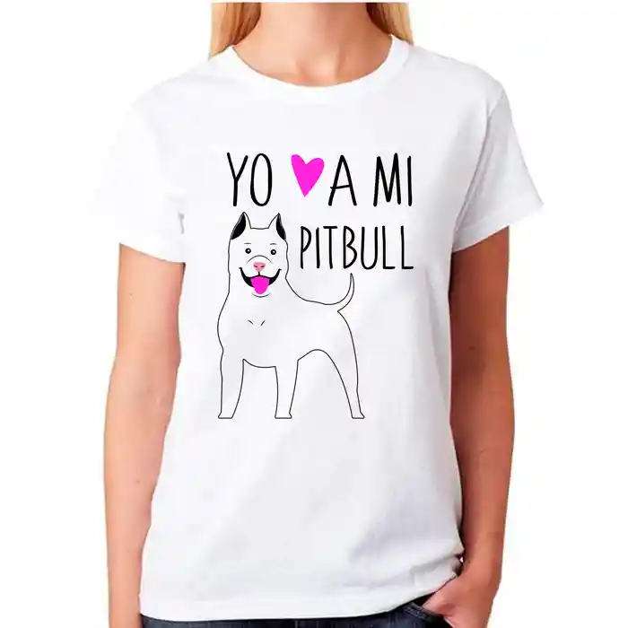 Polera Sport Pitbull Blanco