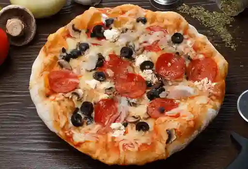Pizza Villanos Mediana