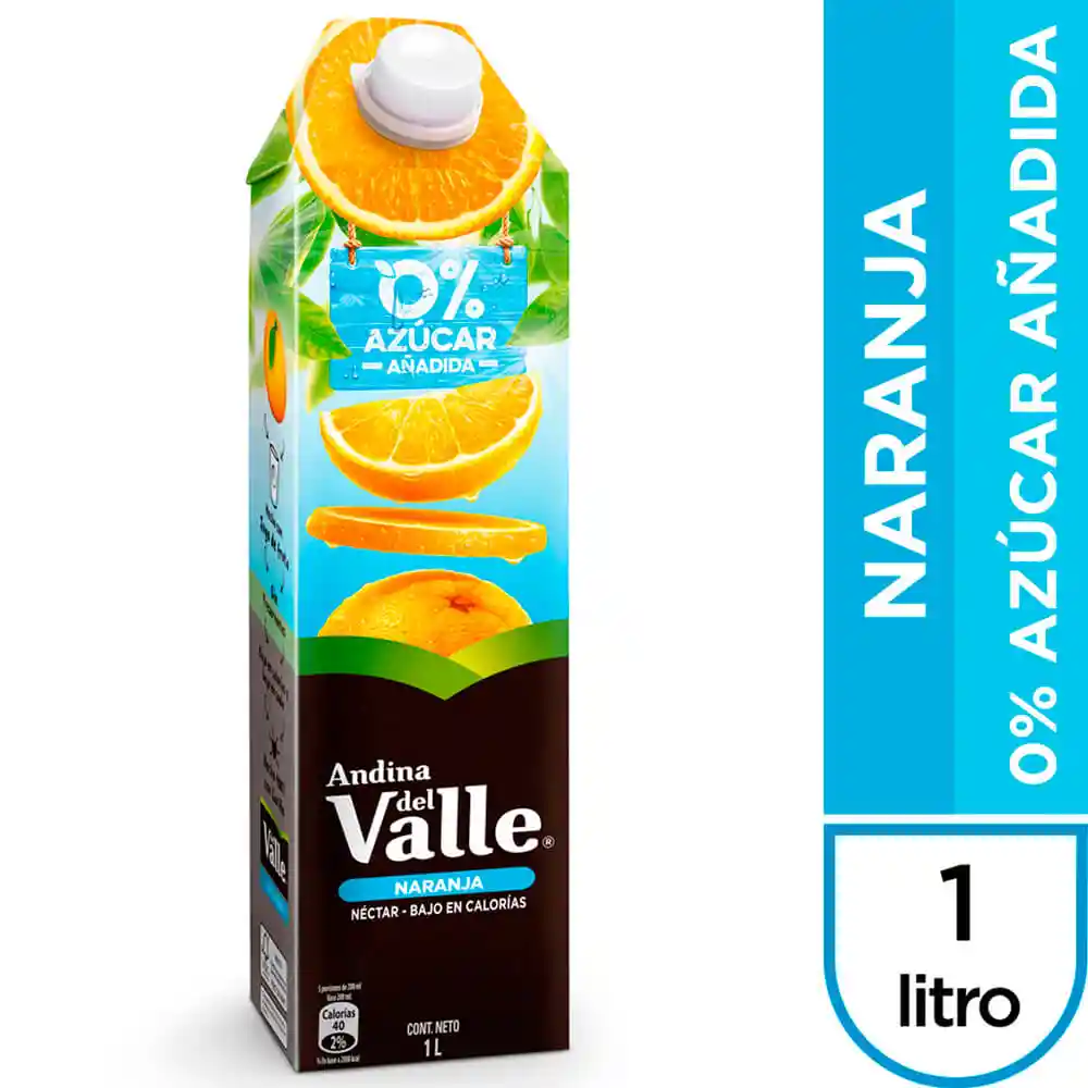 Andina Del Valle Jugo Naranja Light Tetra