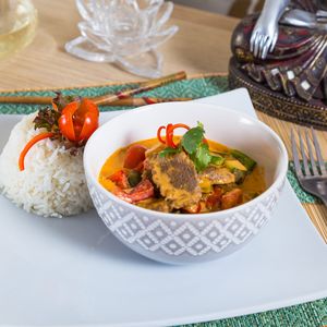 Curry Rojo de Pollo