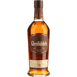 Miniatura Glenfiddich 18 años 50cc 40g