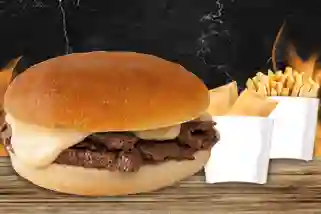 2 Barro Luco + Papas Fritas + Empanadas de Queso