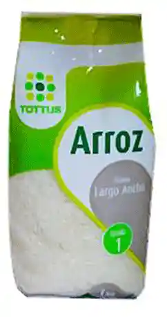 Tottus Arroz Largo ancho Blanco