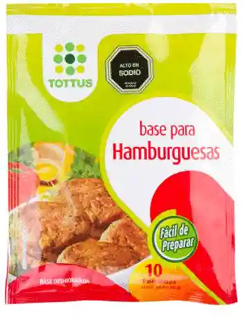 Base Para Hamburguesa Tottus