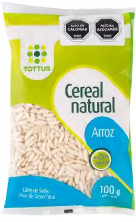 Natur Tottus Cereal Al Arroz