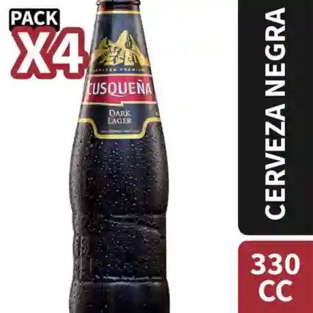 Cusqueña 4X Dark 330Ml