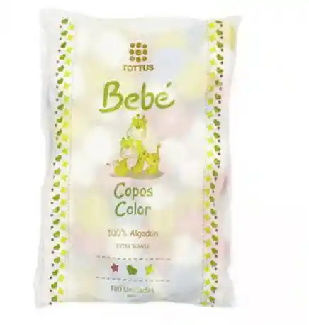 Tottus Copos Color Bebe100Un