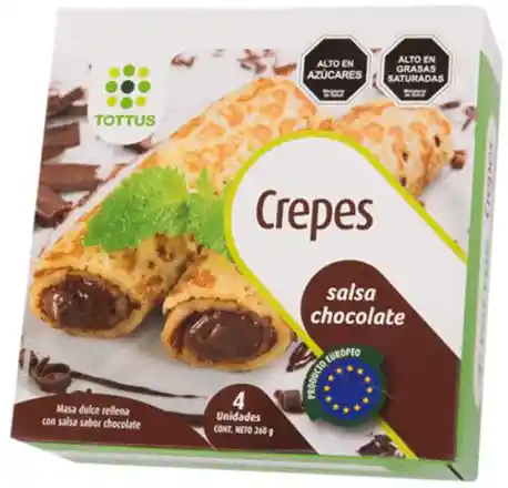 Tottus Crepes Chocolate Belga