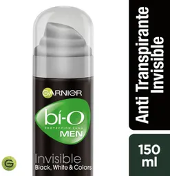 Garnier-Bi-O Desodorante Invisible Black White & Colors en Spray