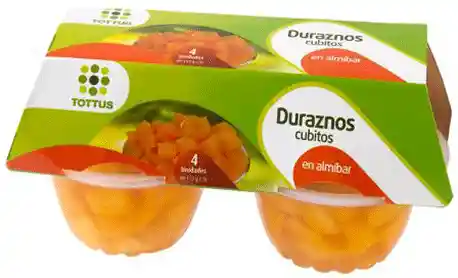 Tottus Durazno Cubitos 4