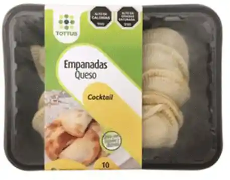 Empanada Cocktail Queso 10U Tottus 