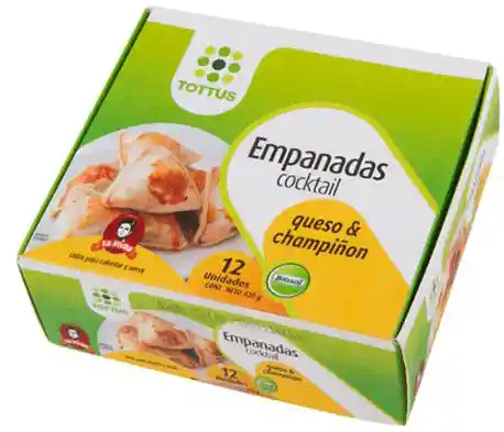 Empanaditas Queso Champiñon Tottus