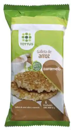 Tottus Galleta Arroz Caramelo