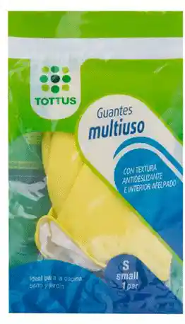 Tottus Guantes Multiusos Talla S