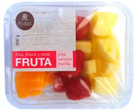 Tottus Mix De Fruta Piña-Naranja-Frutilla