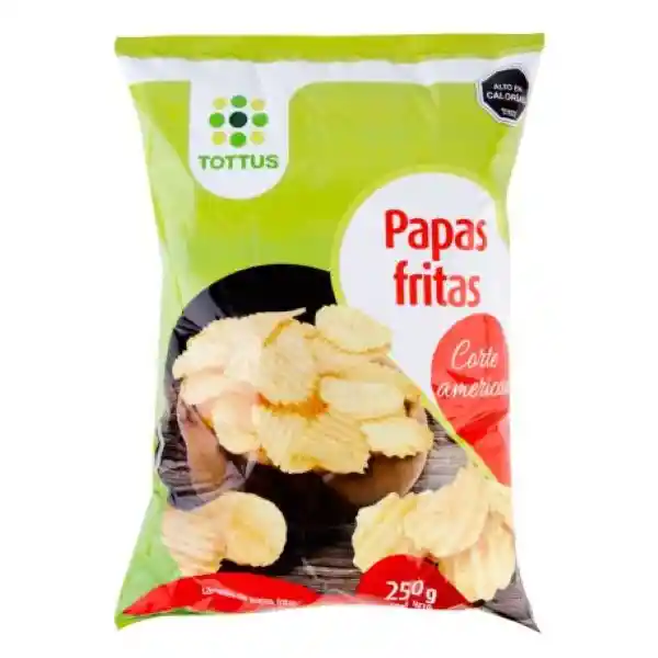 Tottus Papas Fritas Corte Americano