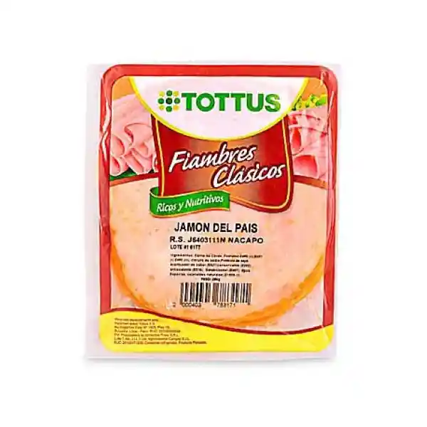 Tottus Pate De Jamón