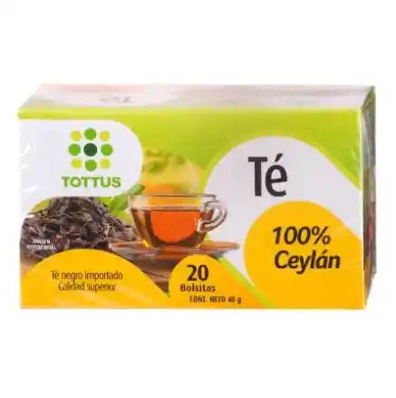 Tottus Te Ceylan En Bolsita 20Un