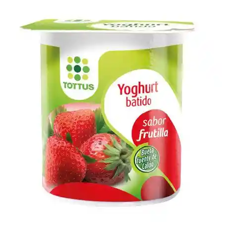Yogurt Batido Frutilla Tottus