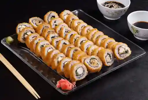 40 Piezas de Sushi Calientes