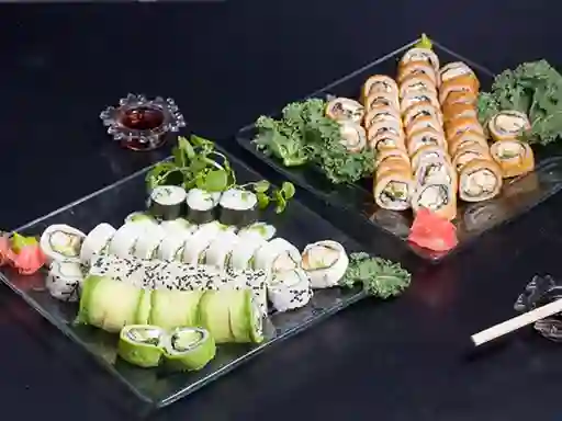 70 Piezas de Sushi Mixtas