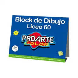 Proarte Block de Dibujo Liceo 60