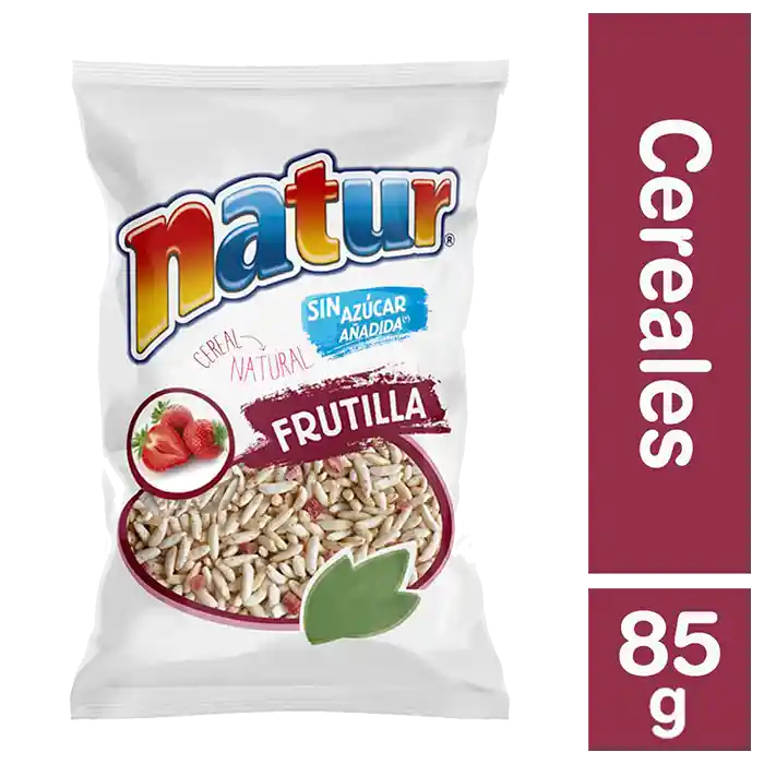 Natur Cereal Arroz Inflado Frutilla