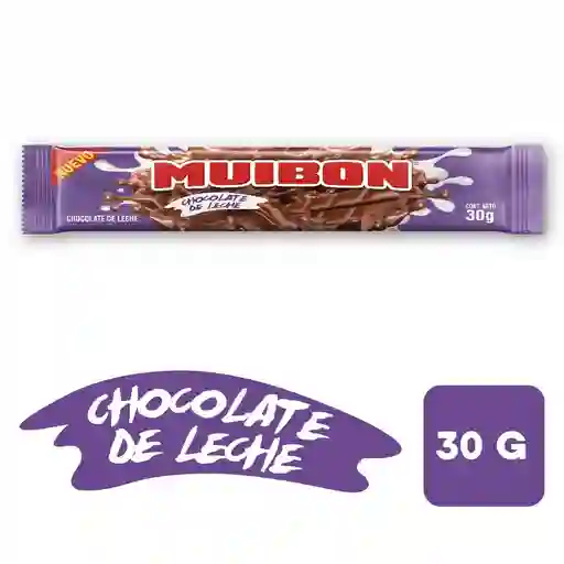 2 x Chocolate Leche Muibon 30 g