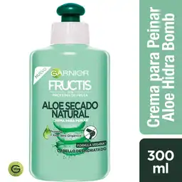 Fructis Crema para Peinar Aloe Secado Natural