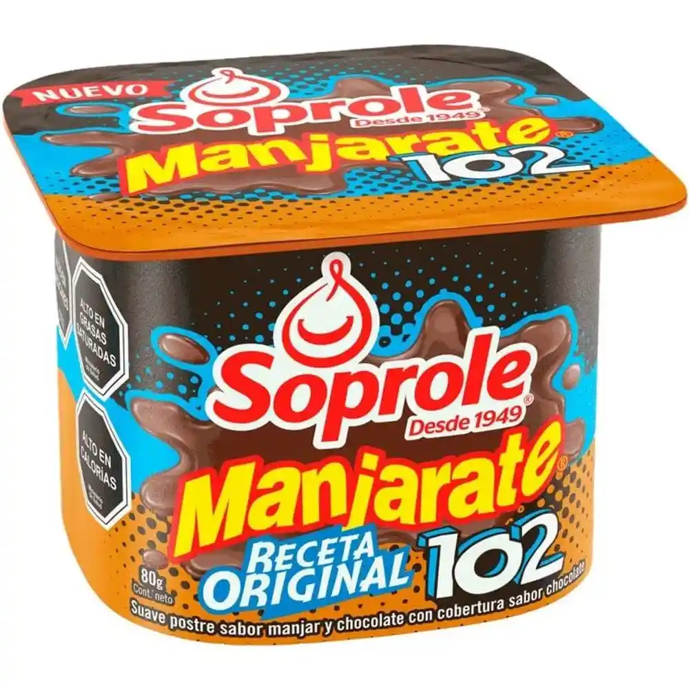 Soprole Manjarate 80G Bicapa