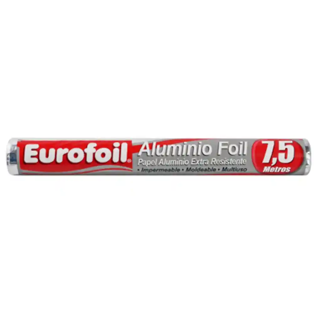 Eurofoil Pack Papel Aluminio + 4Mt