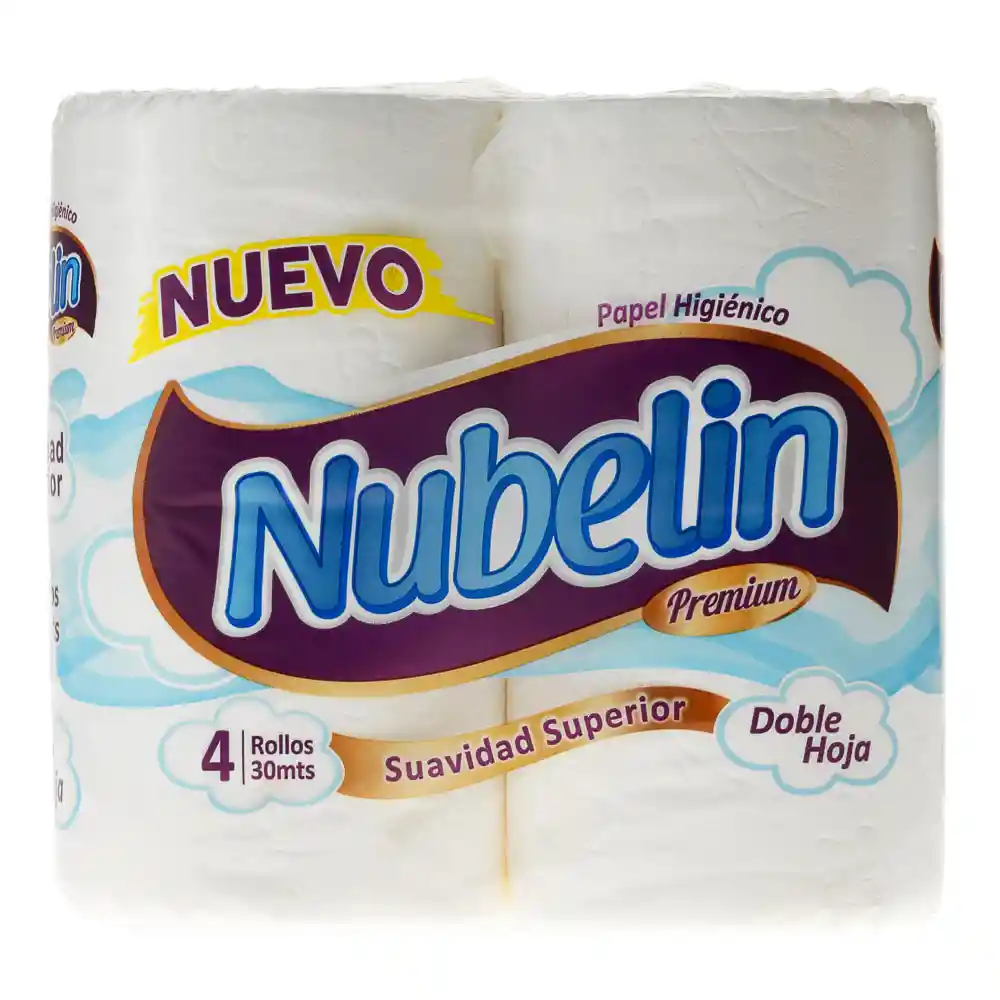 Nubelin Papel Higienico Doble Hoja