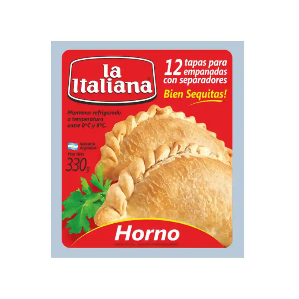 La Italiana Tapas Para Empanadas Horno