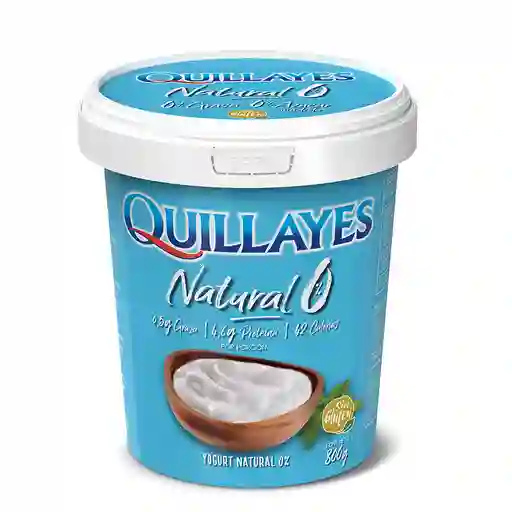 Quillayes Yogurt Natural 0 sin Gluten