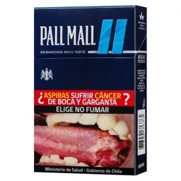 Pall Mall Cigarrillo Azul 
